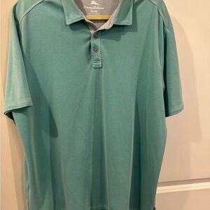 Tommy Bahama Men's teal polo